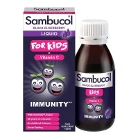 Sambucol Black Elderberry for Kids and Vitamin C 120ml