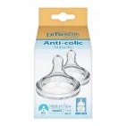 Dr. Brown's Anti-Colic Nipple Wide Baby Bottle Level 2 3m+ 2 τεμάχια