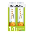 Helenvita Vitamin C 1000mg γεύση Πορτοκάλι 2x20 αναβράζοντα δισκία